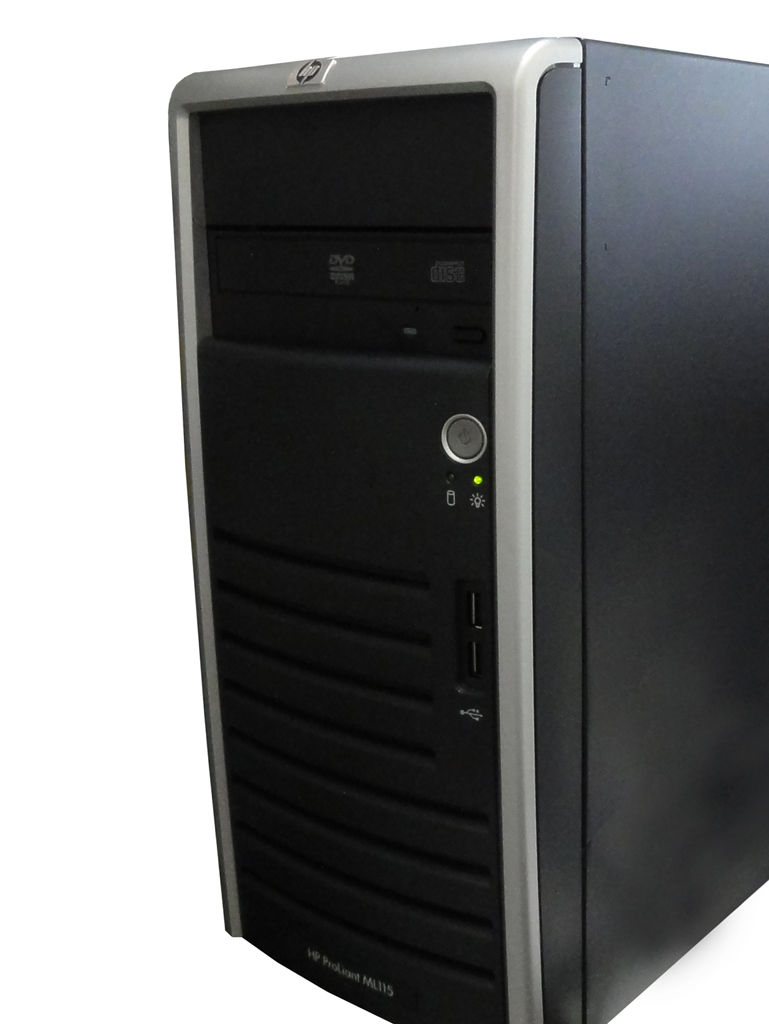 ML115 G5にWindows Server 2003をインストールしようとすると、途中で