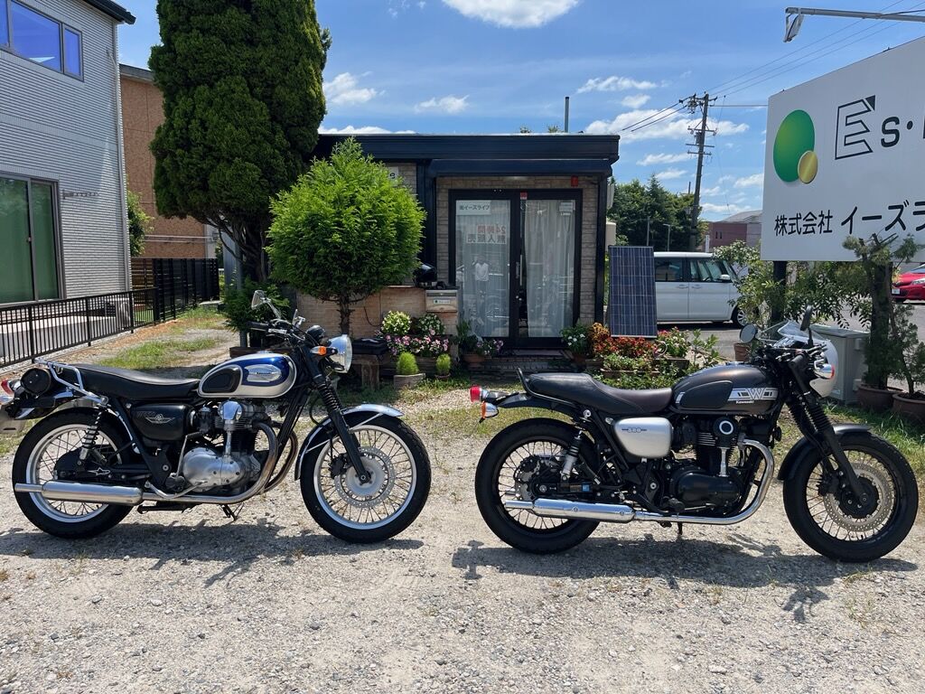 安心の強度でお馴染みのです!W800.W650.W400純正オプション リア
