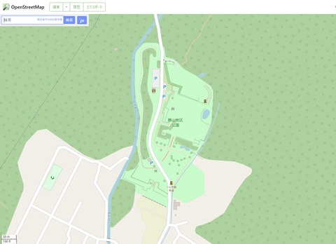 勝山御殿跡230408