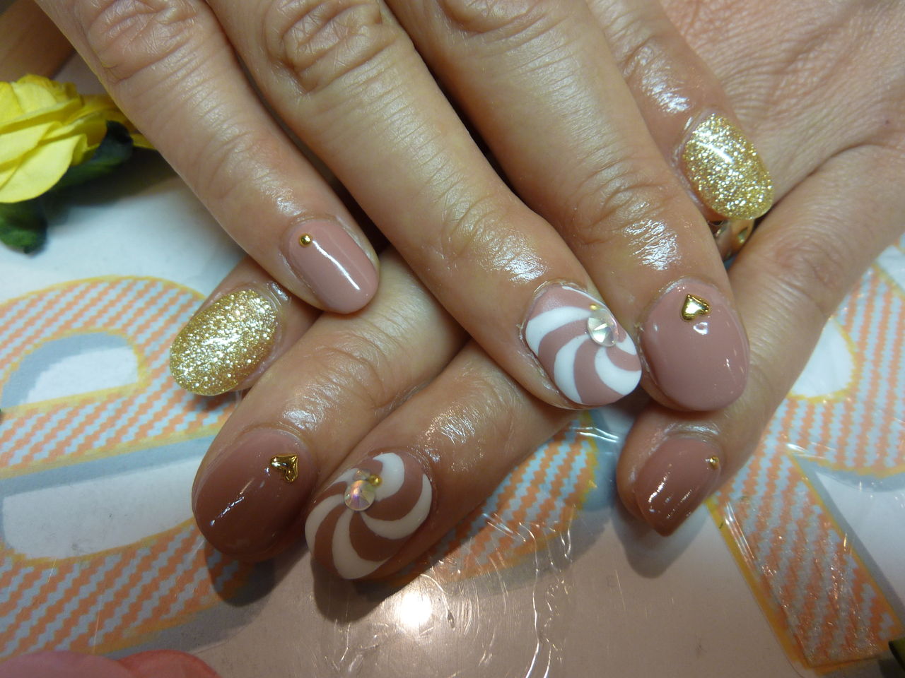 キャンディーの様なネイル 大泉学園のネイルサロン エスピィ Espy ネイル アイラッシュサロン