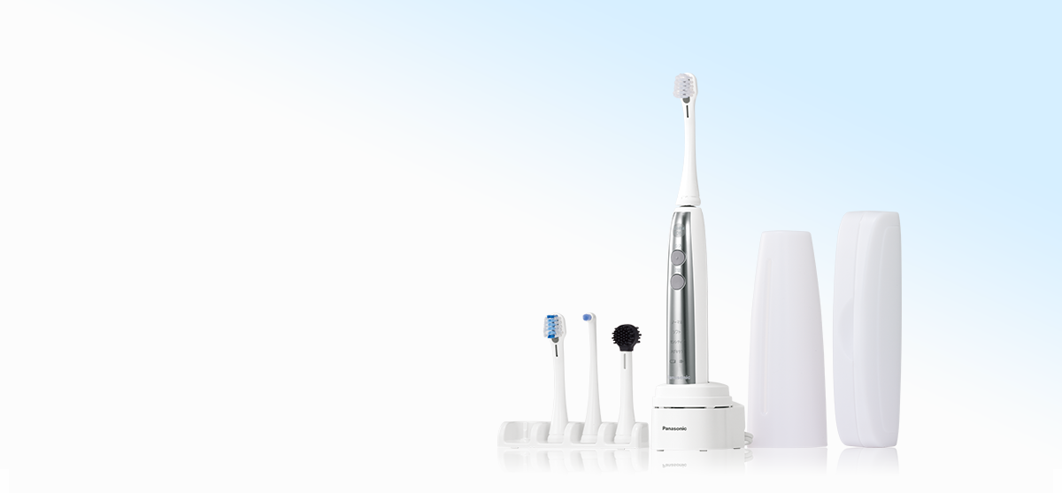 ☆パナソニック ドルツ イオン 音波振動ハブラシ シルバー調 EW-DE41-S