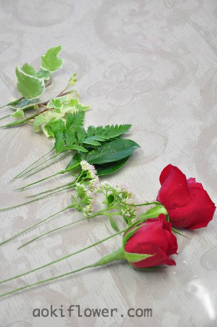 生花コサージの作り方 お花が好き の その先へ エステルフラワー 生花コサージの作り方 お花が好き の その先へ エステルフラワー