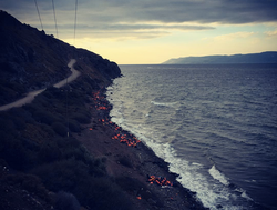 ギリシャレスボス島難民