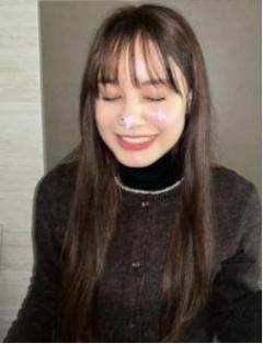 NiziU・ニナ、ずっと可愛い末っ子！鼻とほっぺにクリームがあざと可愛い！