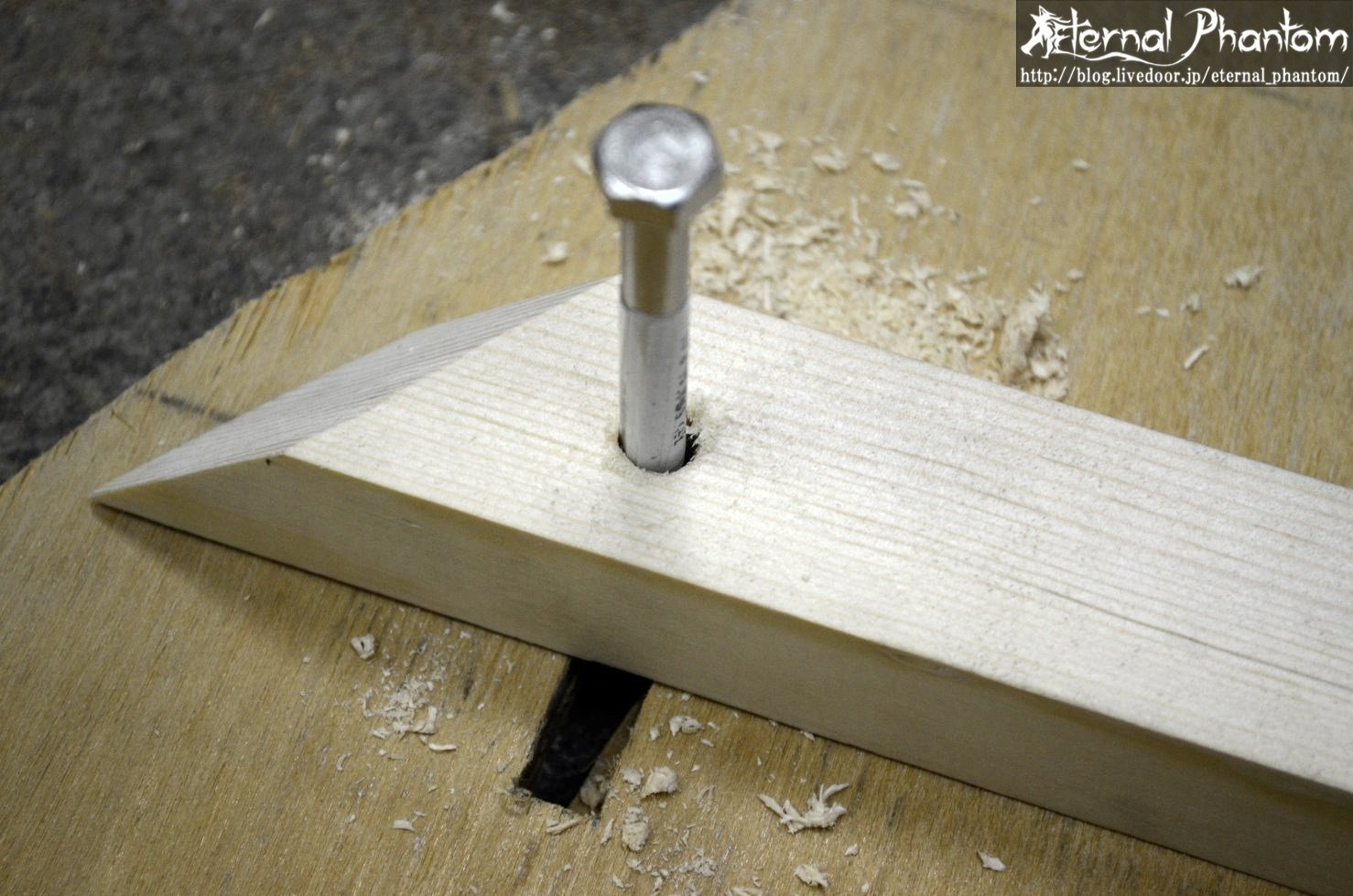 自作ハイデッキ バウデッキ カッティング Eternal Phantom