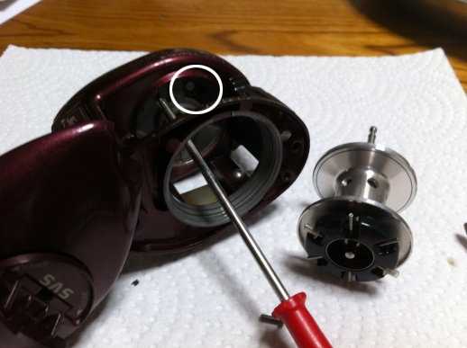 USシマノ クロナーク 赤メタスプール 【OH】シマノ / スコーピオン