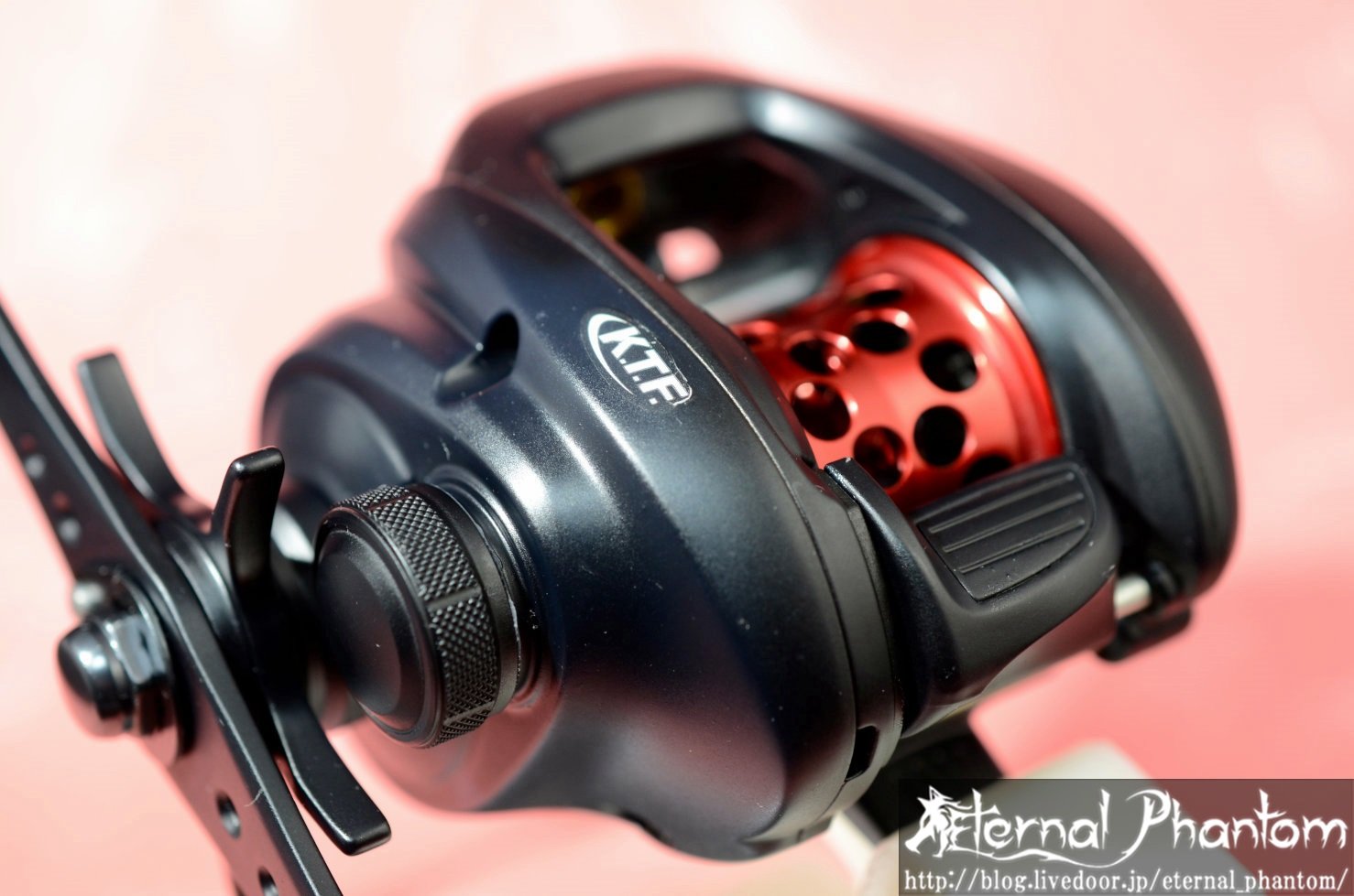 09アルデバラン マットブラック塗装 リール塗装委託品 Eternal Phantom