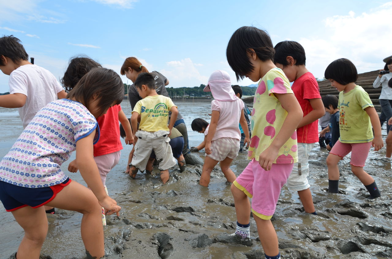 お月見お泊り 干潟体験 さくらんぼだより お月見お泊り 干潟体験 さくらんぼだより