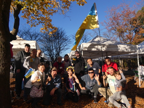ウクライナ避難者支援BBQ