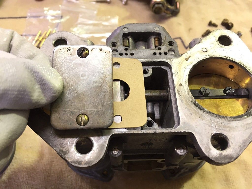 WEBER 40 DCOE 151 オーバーホール⑤ : euro_garage Diary