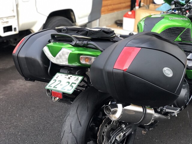 zx 14r パニア ケース givi ZX-14R GIVI サイドバッグサポート TE4106