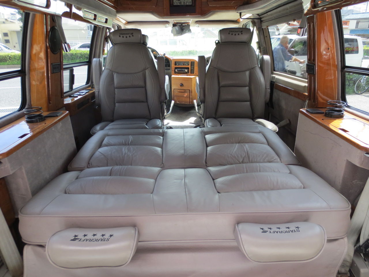 93 以上節約 アストロ スタークラフト ブロアム ミッドナイトver 4wd 三井正規車 黒革 Spa Rumba Fr