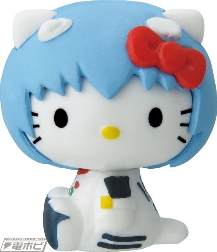 エヴァンゲリオン×ハローキティ ハイクオリティ ソーラーフィギュア 2