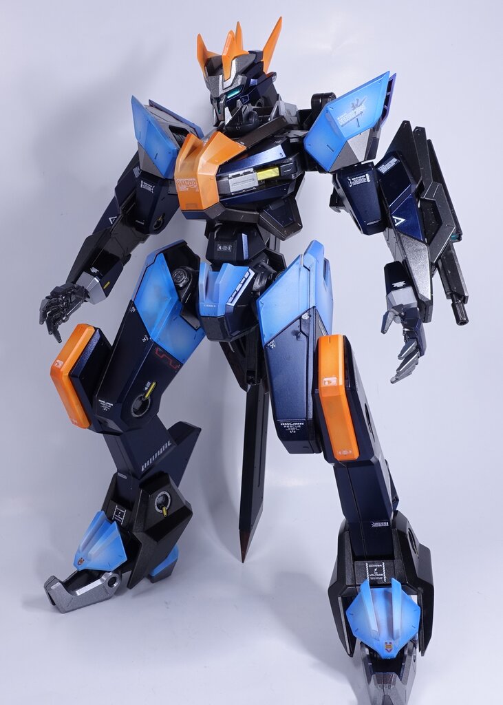 訳ありFULL MECHANICS 境界戦機　メイレスケンブ塗装済み完成品 FULL MECHANICS 1/48 メイレスケンブ (初回限定クリア外装付き