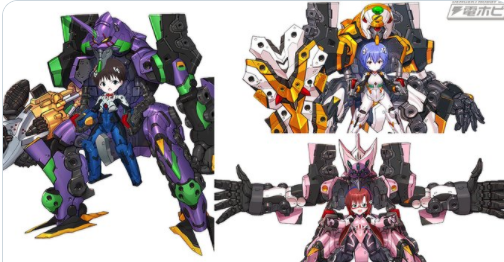 デスクトップアーミー コラボ マリ エヴァ8号機 綾波レイ エヴァ零号機 改 碇シンジ エヴァ初号機 ラインナップ予定 第二発令所