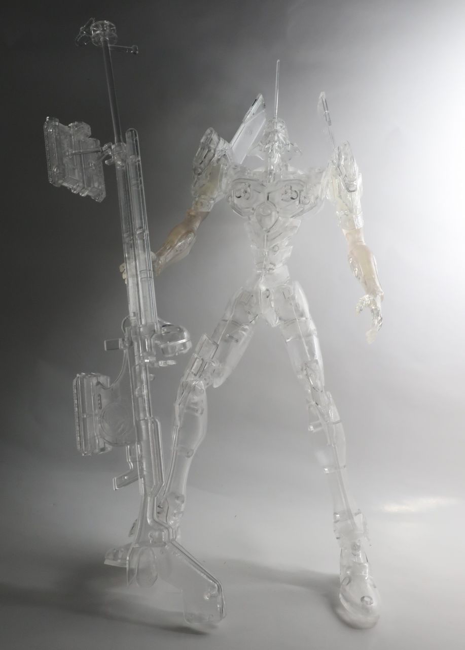 HG エヴァ初号機 クリスタルバージョン/武装強化仕様 LMHG エヴァンゲリオン初号機 クリスタルバージョンを作りました
