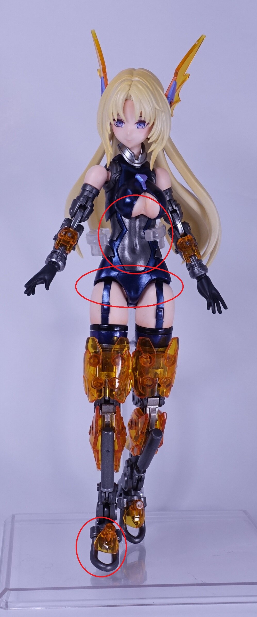 STORM INTEREPTOR: ROYAL ENFORCER ターニャ・カリュブディスを塗装