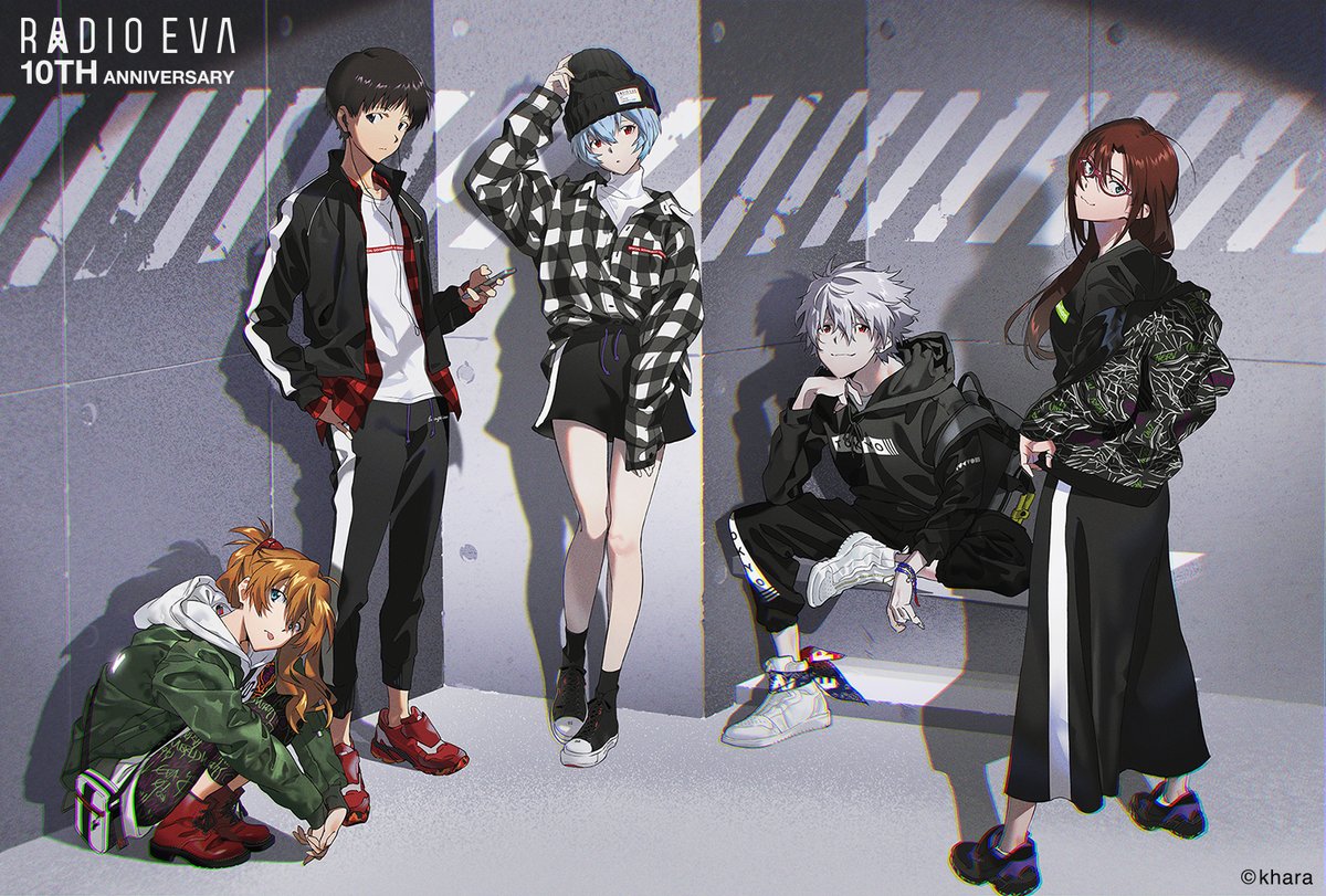 RADIOEVA 10TH ANNIVERSARY アートワークエヴァアスカ