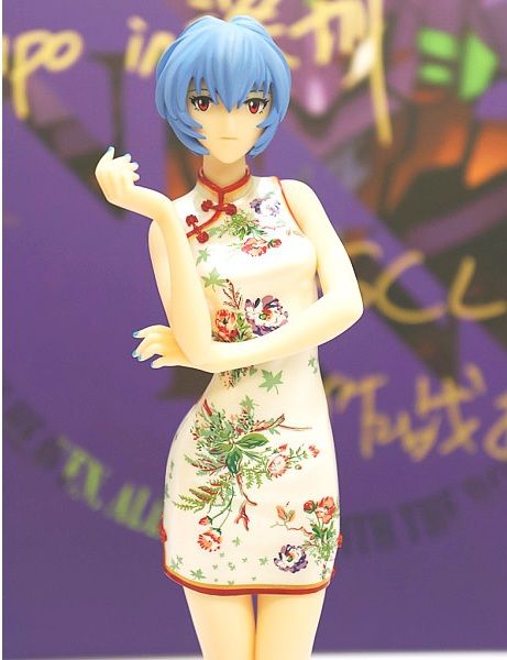 深センEVANGELION EXPO2.0 レイチャイナ服フィギュア EVA EXPO2.0」チャイナドレス綾波フィギュアが登場 : 第二発令所