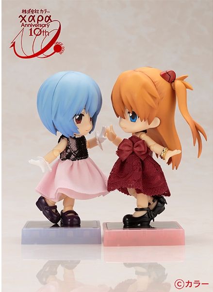 キューポッシュ 綾波 ドレスVer. アスカドレスVer.が特別価格で登場