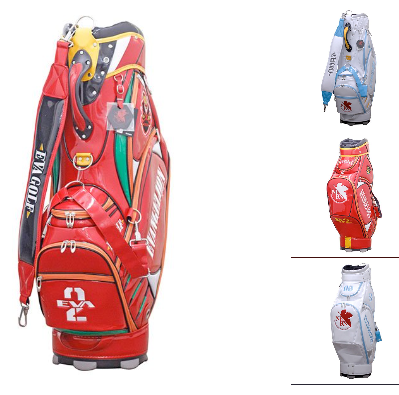 【最終値下げ】エヴァンゲリオン EVA GOLF キャディバッグ 赤 Yahoo!オークション - 新品同様 新世紀エヴァンゲリオン EVA