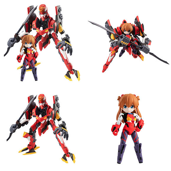 デスクトップアーミー「ヱヴァンゲリヲン新劇場版 式波・アスカ・ラングレー＆エヴァンゲリオン2号機」が登場 予約受付開始