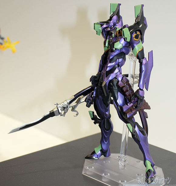 【ワンフェス 海洋堂】EVANGELION EVOLUTION「エヴァ初号機 刀野薙Ver.」彩色原型展示 「ANIMA」ウルトビーズ企画進行中