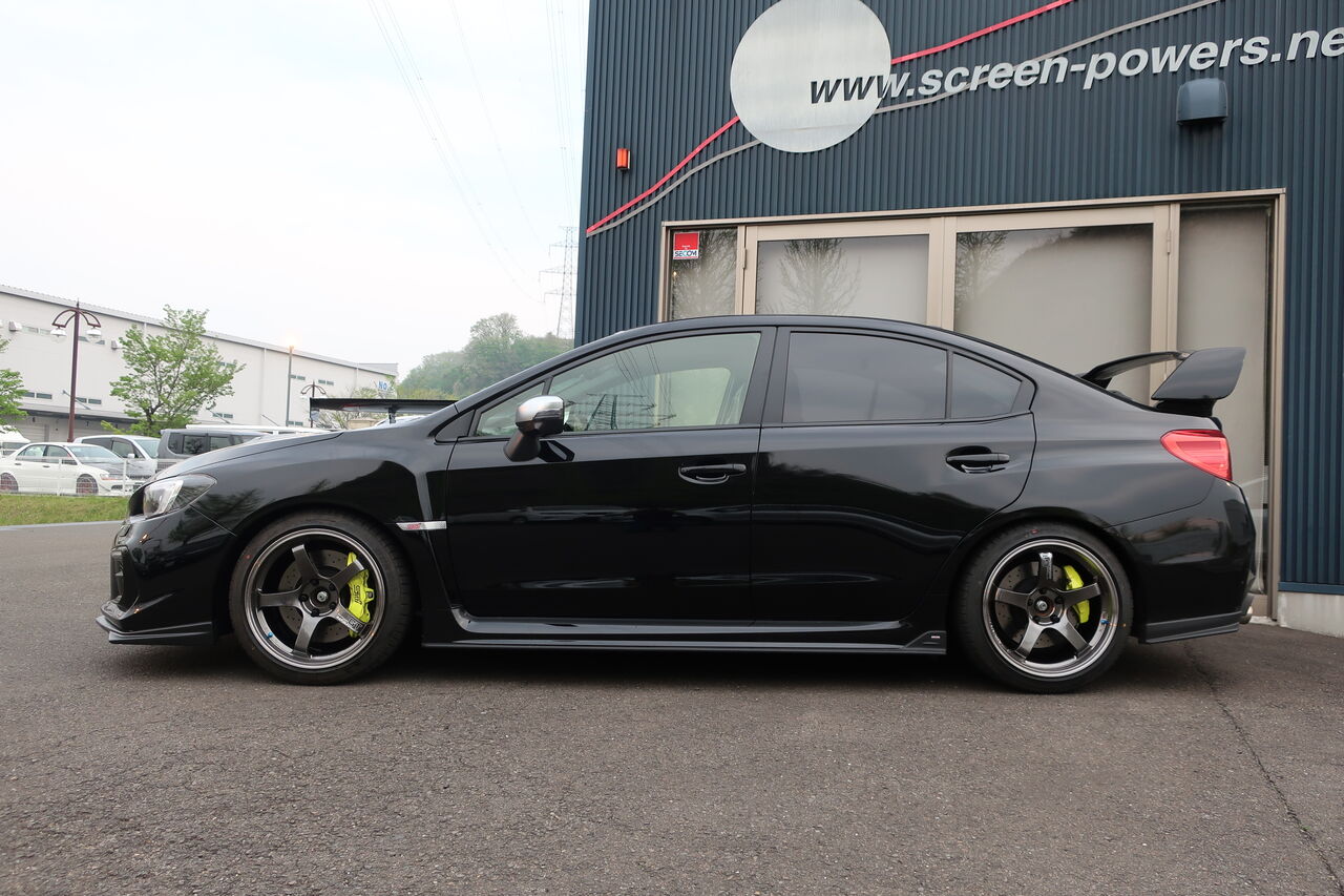 WRX STI VAB アプライドF型 : ProShopSCREEN D2JAPAN製品取付日記