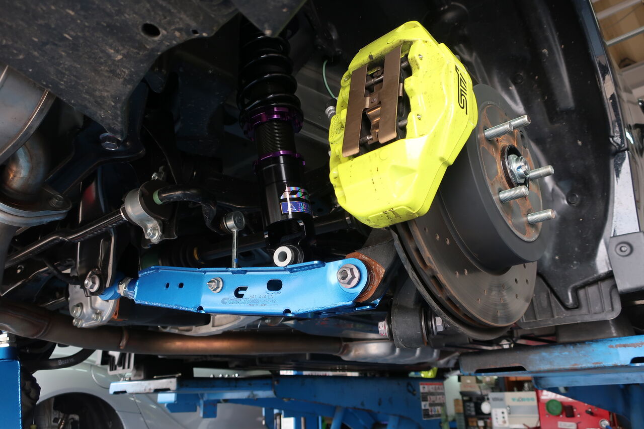 WRX STI VAB アプライドF型 : ProShopSCREEN D2JAPAN製品取付日記