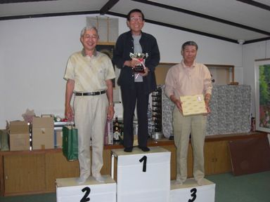 2010年10月表彰台