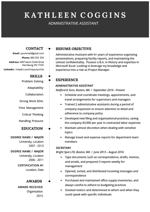 english resume