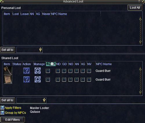 Advanced Loot System Everquest紀行 Advanced Loot System Everquest紀行