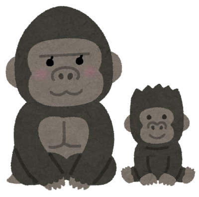 animal_chara_gorilla_family