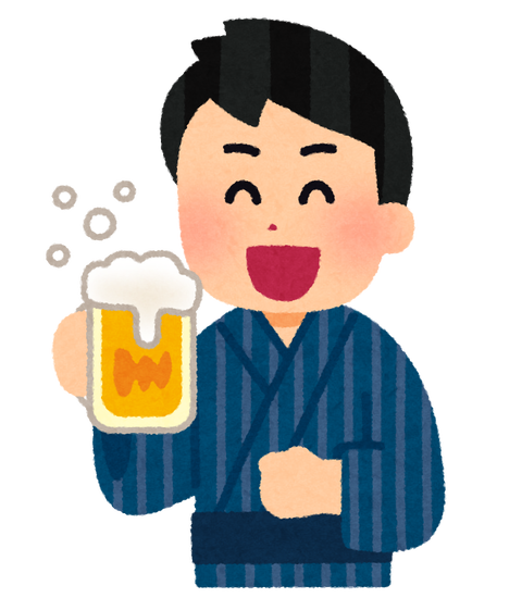 drink_beer_yukata_man