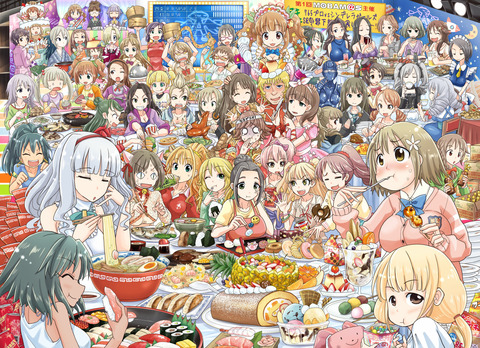 アイドルマスターより765プロ全員集合系イラスト　50枚 6
