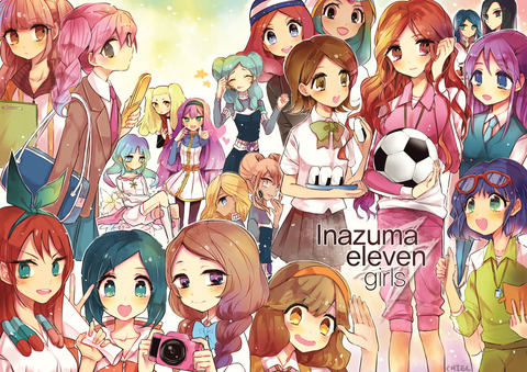 イナズマイレブン女性キャラのイラスト　50枚 20