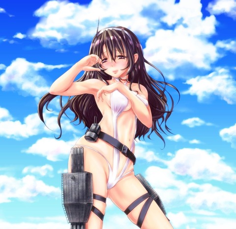 艦隊これくしょん　の水着イラスト　50枚 15
