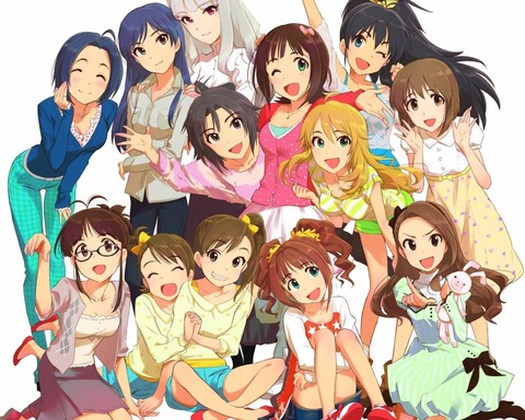 アイドルマスターより765プロ全員集合系イラスト　50枚 25
