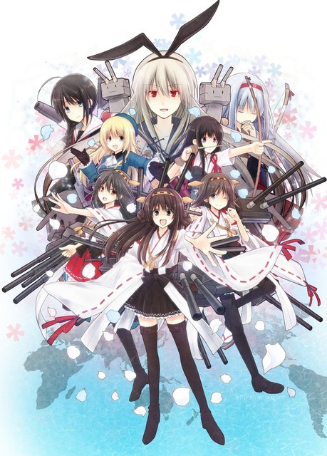 艦隊これくしょん　の全キャラ集合系イラスト　50枚 41