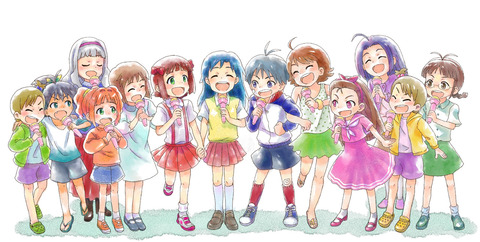 アイドルマスターより765プロ全員集合系イラスト　50枚 13