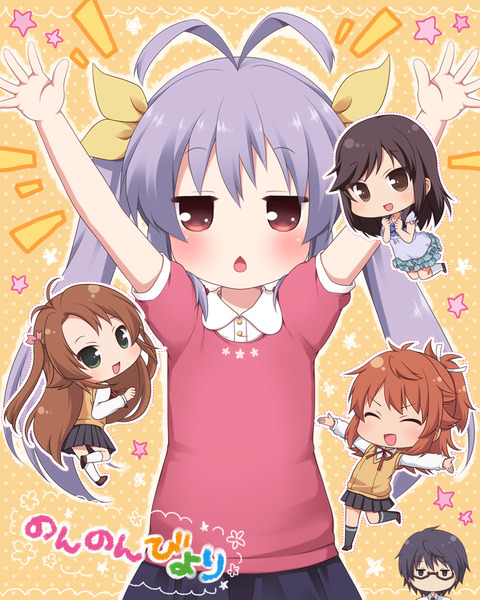 のんのんびよりのイラスト　50枚 49