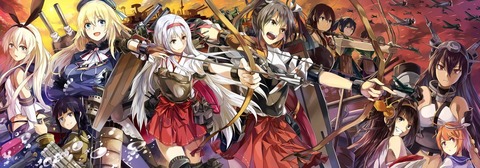 艦隊これくしょん　の全キャラ集合系イラスト　50枚 47