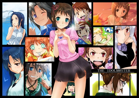 アイドルマスターより765プロ全員集合系イラスト　50枚 10