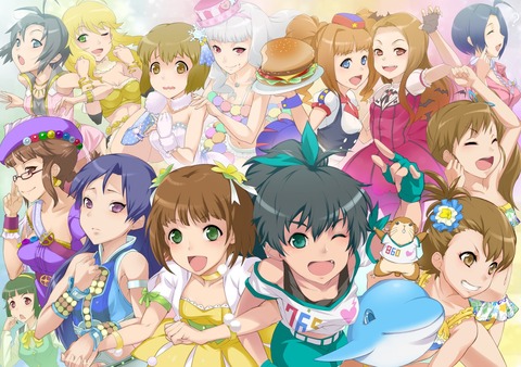 アイドルマスターより765プロ全員集合系イラスト　50枚 37