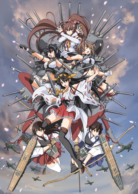 艦隊これくしょん　の全キャラ集合系イラスト　50枚 9