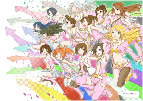 アイドルマスターより765プロ全員集合系イラスト　50枚 43