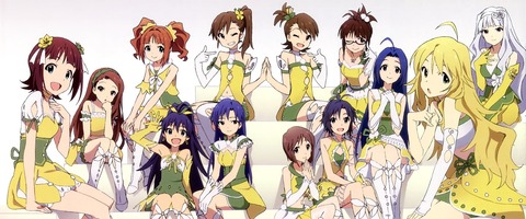 アイドルマスターより765プロ全員集合系イラスト　50枚 11