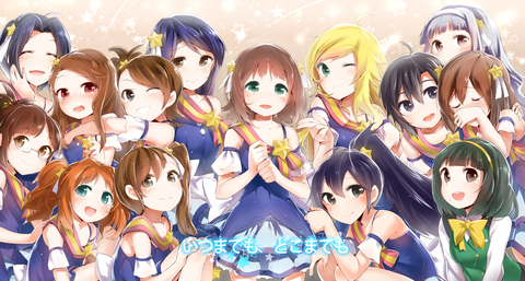 アイドルマスターより765プロ全員集合系イラスト　50枚 31