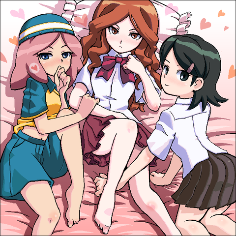 イナズマイレブン女性キャラのイラスト　50枚 10