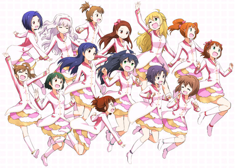 アイドルマスターより765プロ全員集合系イラスト　50枚